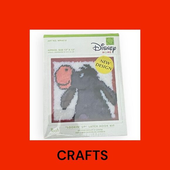 Disney’s Eeyore Latch Hook Kit - Picture 1 of 4